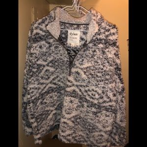 Sherpa quarter zip jacket